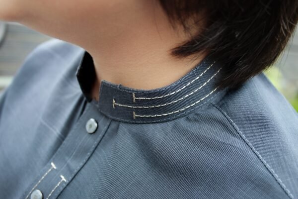 Kids Kameez Shalwar, boys Kurta, Premium soft fabric, Stunning Metallic Buttons, Professional tailored - Image 3