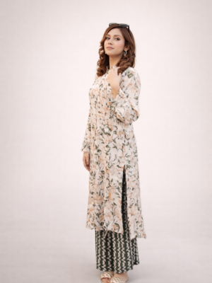 NOVA – Printed Georgette Crepe Co-ord Set-2PC