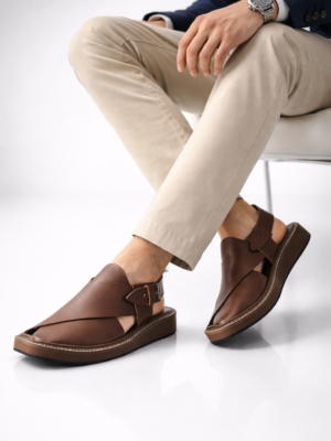 Hot-Chocolate Kaptaan Peshawari Chappal