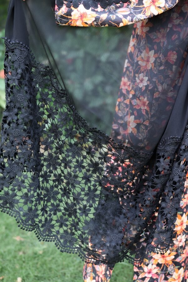 Shafaq – A Sunset Dream in Lawn 🌅
(Premium 3PC | Embroidered Lawn Suit) - Image 9
