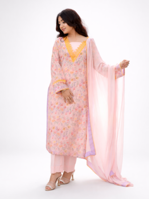 Daisy 3PC Ready to wear | Lush Premium Lawn Fabric | Tailored stitched