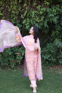 Daisy 3PC Ready to wear | Lush Premium Fabric | Tailored stitched