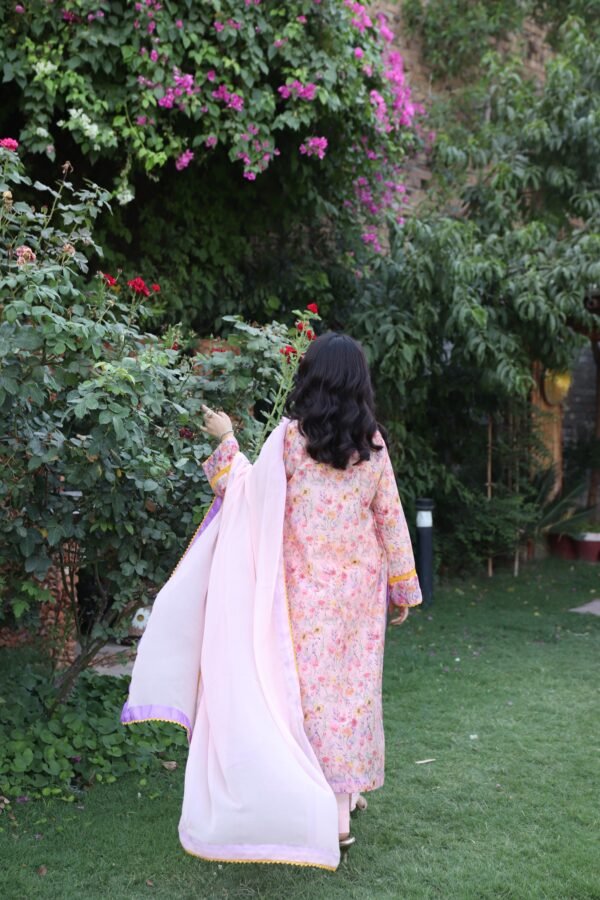 Daisy 3PC Ready to wear | Lush Premium Fabric | Tailored stitched - Image 5